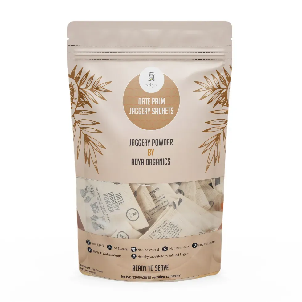 Adya Organics Til Jaggery Laddu - 500gms